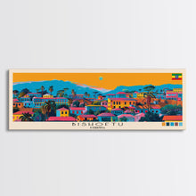 Carregar imagem no visualizador da galeria, Bishoftu, Ethiopia Panoramic Canvas Print, Bishoftu, Ethiopia Painting, Ethiopia Art, Bishoftu Travel Poster, Travel Art, Vacation Gift
