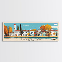 Cargar imagen en el visor de la galería, Corrientes, Argentina Panoramic Canvas Print, Corrientes, Argentina Painting, Argentina Art, Corrientes Travel Poster, Travel Art, Vacation Gift
