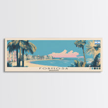 Carregar imagem no visualizador da galeria, Formosa, Argentina Panoramic Canvas Print, Formosa, Argentina Painting, Argentina Art, Formosa Travel Poster, Travel Art, Guest Room Painting
