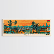 Carregar imagem no visualizador da galeria, Kumasi, Ghana Panoramic Canvas Print, Kumasi, Ghana Painting, Ghana Art, Kumasi Travel Poster, Travel Art, Living Room Painting
