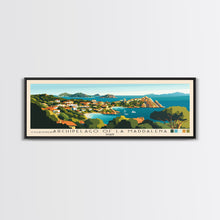 Carregar imagem no visualizador da galeria, Archipelago of La Maddalena, Italy Panoramic Print, Vacation Gift, Italy Wall Art, Vacation Wall Art, Vacatation Memories, Beach Decor, Beach Or Lakehouse Art
