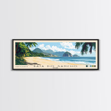 Carregar imagem no visualizador da galeria, Baía do Sancho, Brazil Panoramic Print, Vacation Gift, Brazil Wall Art, Vacation Wall Art, Vacatation Memories, Beach Decor, Beach Or Lakehouse Art
