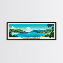 Load image into Gallery viewer, Bequia Island, Saint Vincent and the Grenadines Panoramic Print, Vacation Gift, Saint Vincent and the Grenadines Wall Art, Vacation Wall Art, Vacatation Memories, Beach Decor, Beach Or Lakehouse Art
