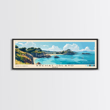 Carregar imagem no visualizador da galeria, Bréhat Island, France Panoramic Print, Vacation Gift, France Wall Art, Vacation Wall Art, Vacatation Memories, Beach Decor, Beach Or Lakehouse Art
