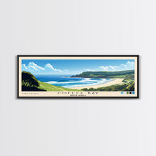 Cargar imagen en el visor de la galería, Coffee Bay, South Africa Panoramic Print, Vacation Gift, South Africa Wall Art, Beach Painting, Beach Decor, Beach Or Lakehouse Art
