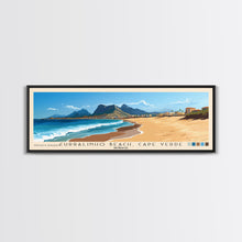 Load image into Gallery viewer, Curralinho Beach, Cape Verde, Senegal Panoramic Beach Print, Vacation Gift, Senegal Wall Art, Beach Painting, Beach Decor, Beach Painting
