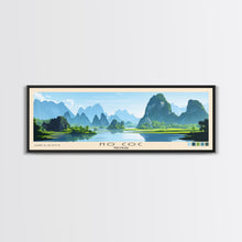 Cargar imagen en el visor de la galería, Ho Coc, Vietnam Panoramic Beach Print, Vacation Gift, Vietnam Wall Art, Beach Painting, Beach Decor, Beach Painting
