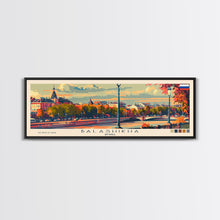 Carregar imagem no visualizador da galeria, Balashikha Russia Travel Art, City Art, Framed Canvas Print or Metal Wall Art, Europe Travel Poster, Panoramic Wall Art, Extra Wide Wall Art
