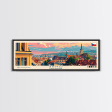 Carregar imagem no visualizador da galeria, Brno CzechRepublic art Travel Print Wall Art, Panoramic City Art, Travel Art, Wall Decor, Vacation Gift, Framed Canvas Print Or Metal Art
