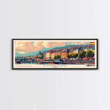 Load image into Gallery viewer, Cordoba Spain Travel Art, City Art, Framed Canvas Print or Metal Wall Art, Europe Travel Poster, Panoramic Wall Art, Extra Wide Wall Art
