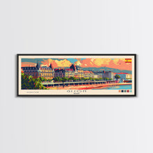 Carregar imagem no visualizador da galeria, Gijón Spain Travel Print Wall Art, Panoramic City Art, Travel Art, Wall Decor, Vacation Gift, Framed Canvas Print Or Metal Art
