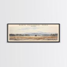 Carregar imagem no visualizador da galeria, Bako National Park Travel Poster Print, Framed Canvas Wall Art, Metal Wall Art, Malaysia art, Gift For Him, Travel Wall Art, Travel Lover Gift
