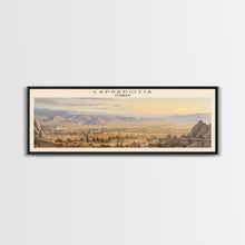 Carregar imagem no visualizador da galeria, Cappadocia Travel Print Wall Art, Travel Poster Print, Retro Style COUNTRY Home Decor, Wall Hanging, Travel Gift Idea, Unique Metal Art
