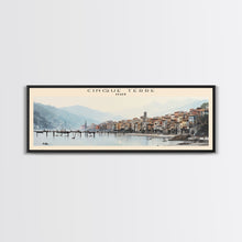 Cargar imagen en el visor de la galería, Cinque Terre Travel Poster Print, Framed Canvas Wall Art, Metal Wall Art, COUNTRY art, Gift For Him, Travel Wall Art, Travel Lover Gift
