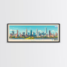 Carregar imagem no visualizador da galeria, Buenos Aires, Argentina Panoramic Travel Poster Canvas Print, Buenos Aires, Argentina Painting, Argentina Art, Buenos Aires Panoramic Travel Art, Travel Painting
