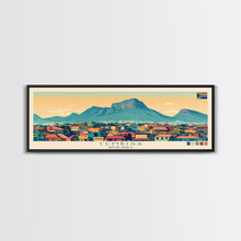 Load image into Gallery viewer, Tembisa, South Africa Panoramic Travel Poster Canvas Print, Tembisa, South Africa Painting, South Africa Art, Tembisa Travel Art, Guest Room Painting
