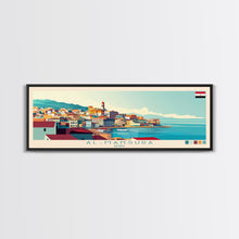 Load image into Gallery viewer, Albury–Wodonga, Australia Travel Poster Panoramic Canvas Print, Albury–Wodonga, Australia Painting, Australia Art, Albury–Wodonga Travel Art, Guest Room Painting

