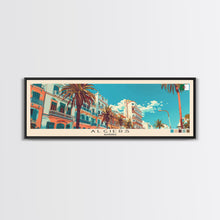 Carregar imagem no visualizador da galeria, Algiers, Algeria Panoramic Canvas Print, Algiers, Algeria Painting, Algeria Art, Algiers Travel Poster, Travel Art, Guest Room Painting
