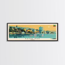 Carregar imagem no visualizador da galeria, Bahir Dar, Ethiopia Panoramic Canvas Print, Bahir Dar, Ethiopia Painting, Ethiopia Art, Bahir Dar Travel Poster, Travel Art, Guest Room Painting
