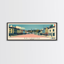 Carregar imagem no visualizador da galeria, Ballymena, Ireland Panoramic Canvas Print, Ballymena, Ireland Painting, Ireland Art, Ballymena Travel Poster, Travel Art, Guest Room Painting
