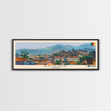 Load image into Gallery viewer, Bamenda, Cameroon Panoramic Canvas Print, Bamenda, Cameroon Painting, Cameroon Art, Bamenda Travel Poster, Travel Art, Vacation Gift
