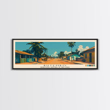 Carregar imagem no visualizador da galeria, Butembo, Congo Panoramic Canvas Print, Butembo, Congo Painting, Congo Art, Butembo Travel Poster, Travel Art, Guest Room Painting
