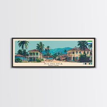 Carregar imagem no visualizador da galeria, Kenema, Sierra Leone Panoramic Canvas Print, Kenema, Sierra Leone Painting, Sierra Leone Art, Kenema Travel Poster, Travel Art, Vacation Gift
