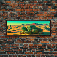 Load image into Gallery viewer, Desert Wall Art, Framed Canvas Print, Sahara Desert, Desert Image, Desert Horizon Art, Desert Abstract Art, Desert Canvas, Desert Art Work
