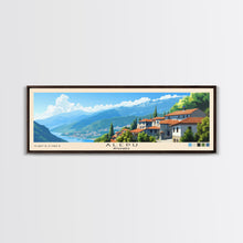 Carregar imagem no visualizador da galeria, Alepu, Bulgaria Panoramic Print, Vacation Gift, Bulgaria Wall Art, Beach Painting, Beach Decor, Beach Or Lakehouse Art

