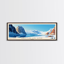 Carregar imagem no visualizador da galeria, Baffin Island, Canada Panoramic Beach Print, Vacation Gift, Canada Wall Art, Beach Painting, Beach Decor, Beach Painting
