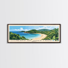 Carregar imagem no visualizador da galeria, Beach of Oued Laou, Morocco Panoramic Print, Vacation Gift, Morocco Wall Art, Beach Painting, Beach Decor, Beach Or Lakehouse Art

