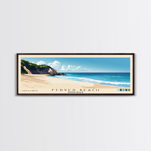 Cargar imagen en el visor de la galería, Ffryes Beach, Ffryes Beach Panoramic Print, Vacation Gift, Ffryes Beach Wall Art, Vacation Wall Art, Vacatation Memories, Beach Decor, Beach Or Lakehouse Art
