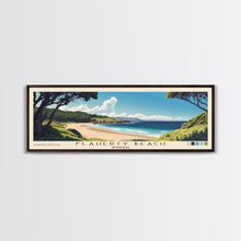 Cargar imagen en el visor de la galería, Flaherty Beach, Australia Panoramic Beach Print, Vacation Gift, Australia Wall Art, Beach Painting, Beach Decor, Beach Painting
