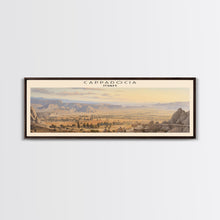 Carregar imagem no visualizador da galeria, Cappadocia Travel Print Wall Art, Travel Poster Print, Retro Style COUNTRY Home Decor, Wall Hanging, Travel Gift Idea, Unique Metal Art
