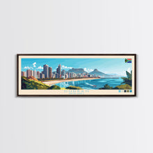 Cargar imagen en el visor de la galería, Durango, Mexico Panoramic Travel Poster Canvas Print, Durango, Mexico Painting, Mexico Art, Durango Travel Art, Guest Room Painting
