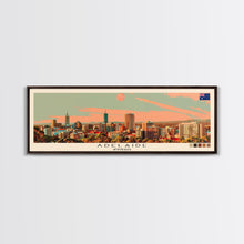 Carregar imagem no visualizador da galeria, Adelaide, Australia Panoramic Canvas Print, Adelaide, Australia Painting, Australia Art, Adelaide Travel Poster, Travel Art, Guest Room Painting
