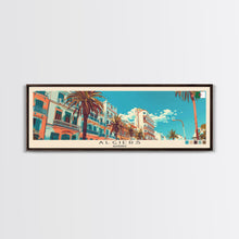 Carregar imagem no visualizador da galeria, Algiers, Algeria Panoramic Canvas Print, Algiers, Algeria Painting, Algeria Art, Algiers Travel Poster, Travel Art, Guest Room Painting
