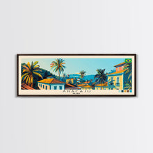 Carregar imagem no visualizador da galeria, Aracaju, Brazil Panoramic Canvas Print, Aracaju, Brazil Painting, Brazil Art, Aracaju Travel Poster, Travel Art, Living Room Painting
