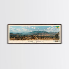 Carregar imagem no visualizador da galeria, Arba Minch, Ethiopia Panoramic Canvas Print, Arba Minch, Ethiopia Painting, Ethiopia Art, Arba Minch Travel Poster, Travel Art, Housewarming Gift
