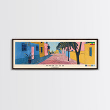 Carregar imagem no visualizador da galeria, Awassa, Ethiopia Panoramic Canvas Print, Awassa, Ethiopia Painting, Ethiopia Art, Awassa Travel Poster, Travel Art, Living Room Painting
