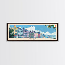 Cargar imagen en el visor de la galería, Cork, Ireland Panoramic Canvas Print, Cork, Ireland Painting, Ireland Art, Cork Travel Poster, Travel Art, Guest Room Painting
