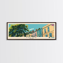 Carregar imagem no visualizador da galeria, Exeter, England Panoramic Canvas Print, Exeter, England Painting, England Art, Exeter Travel Poster, Travel Art, Vacation Gift
