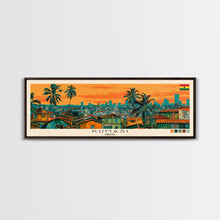 Carregar imagem no visualizador da galeria, Kumasi, Ghana Panoramic Canvas Print, Kumasi, Ghana Painting, Ghana Art, Kumasi Travel Poster, Travel Art, Living Room Painting
