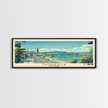 Load image into Gallery viewer, Tauranga, New Zealand Panoramic Canvas Print, Tauranga, New Zealand Painting, New Zealand Art, Tauranga Travel Poster, Travel Art, Guest Room Painting
