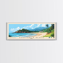 Carregar imagem no visualizador da galeria, Azhithala Beach, India Panoramic Print, Vacation Gift, India Wall Art, Vacation Wall Art, Vacatation Memories, Beach Decor, Beach Or Lakehouse Art

