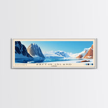 Carregar imagem no visualizador da galeria, Baffin Island, Canada Panoramic Beach Print, Vacation Gift, Canada Wall Art, Beach Painting, Beach Decor, Beach Painting
