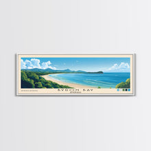 Carregar imagem no visualizador da galeria, Byron Bay, Australia Panoramic Print, Vacation Gift, Australia Wall Art, Vacation Wall Art, Vacatation Memories, Beach Decor, Beach Or Lakehouse Art
