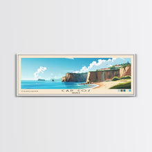 Carregar imagem no visualizador da galeria, Cap Coz, France Panoramic Print, Vacation Gift, France Wall Art, Beach Painting, Beach Decor, Large Wall Art, Wood Frame Art
