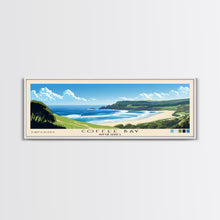 Cargar imagen en el visor de la galería, Coffee Bay, South Africa Panoramic Print, Vacation Gift, South Africa Wall Art, Beach Painting, Beach Decor, Beach Or Lakehouse Art
