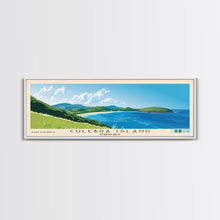 Load image into Gallery viewer, Culebra Island, Puerto Rico Panoramic Print, Vacation Gift, Puerto Rico Wall Art, Vacation Wall Art, Vacatation Memories, Beach Decor, Beach Or Lakehouse Art
